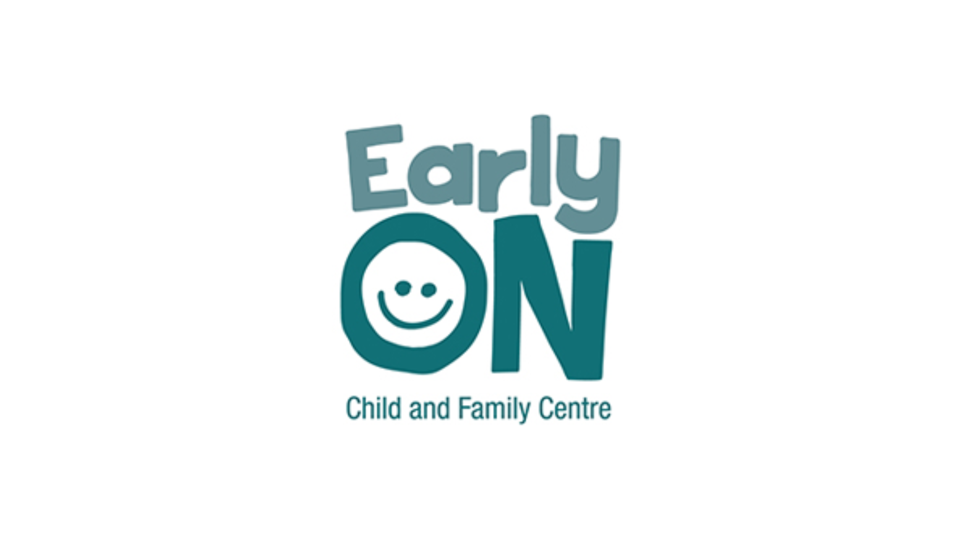 Timmins Care Logo of EarlyON Child and Family Centre, featuring the words "EarlyON" with a smiley face inside the "O" and "Child and Family Centre" below. Cochrane District Social Services Administration Board