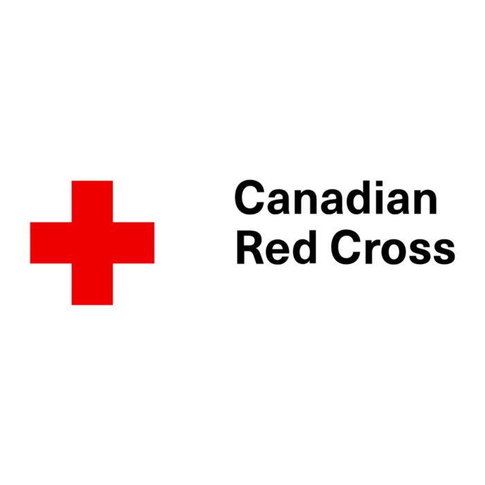 Timmins Care Canadian Red Cross logo with a red cross symbol on the left and "Canadian Red Cross" text on the right. Cochrane District Social Services Administration Board